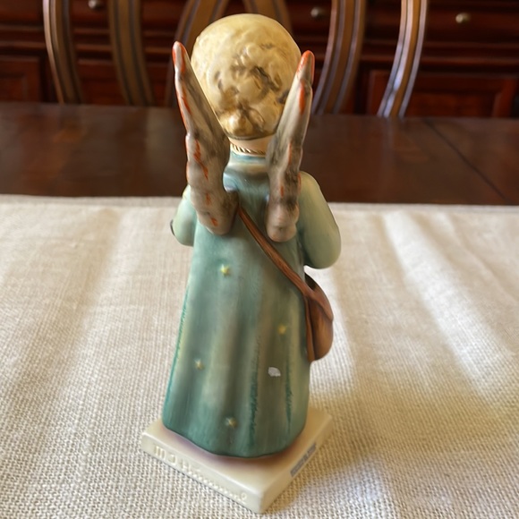 Vintage Hummel Goebel Ceramic Celesial Musician Playing Violin Figurine 7” - Picture 7 of 13